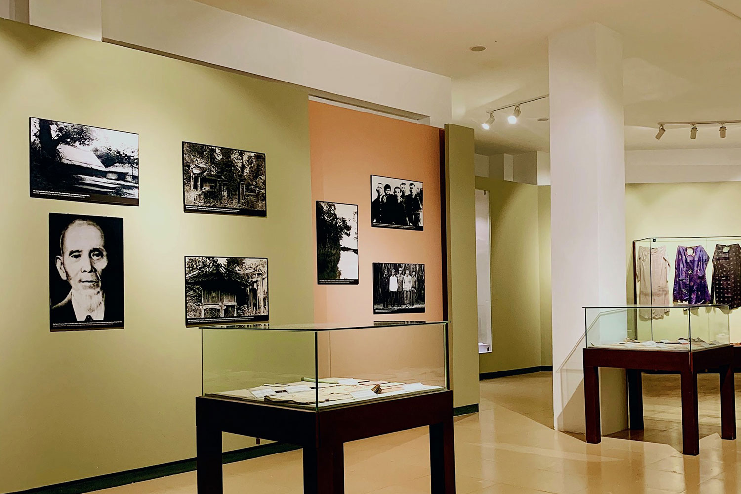 Bảo tàng Quảng Bình nơi lưu giữ các hiện vật của chiến tranh.